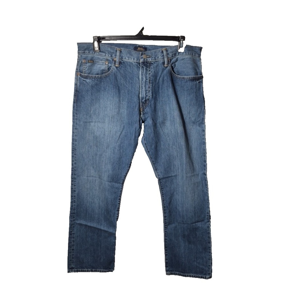 Polo Ralph Lauren  The Hampton Jeans Mens 38x30 (36x30Tag) Blue Relaxed Straight